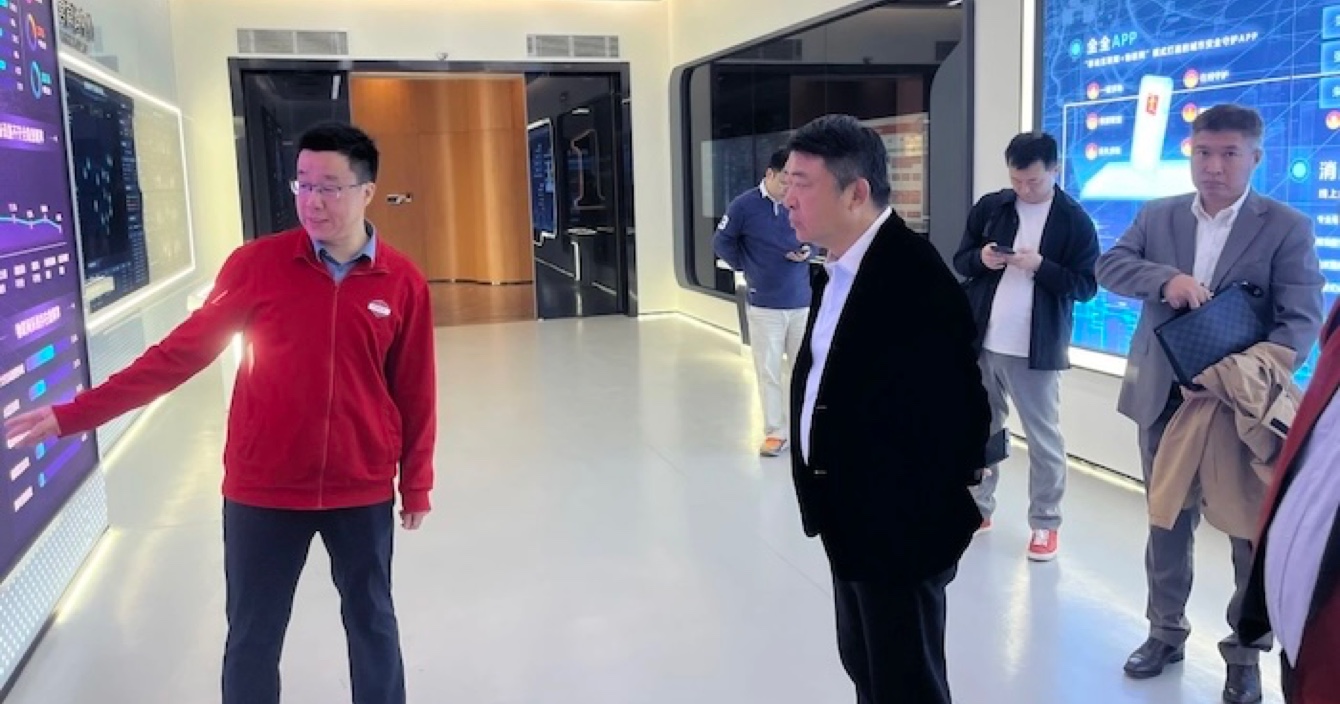 攜手中消在線，共繪智慧消防新藍(lán)圖